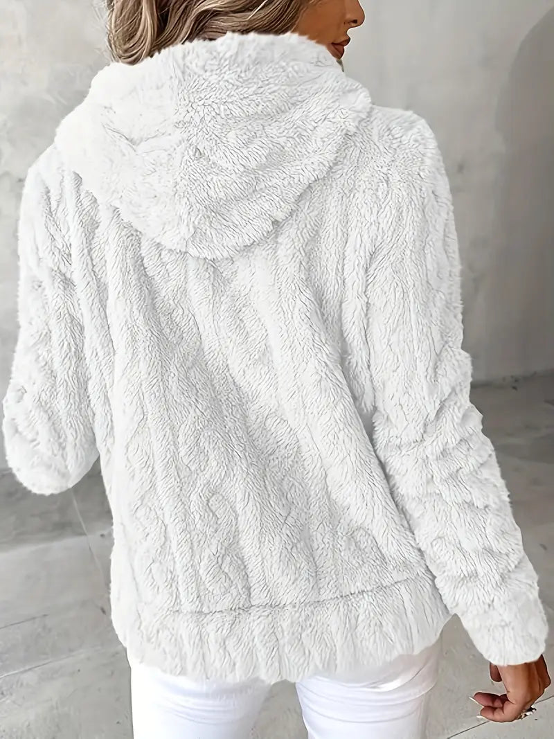 Ganka | Long-sleeved hooded jumper with zip
