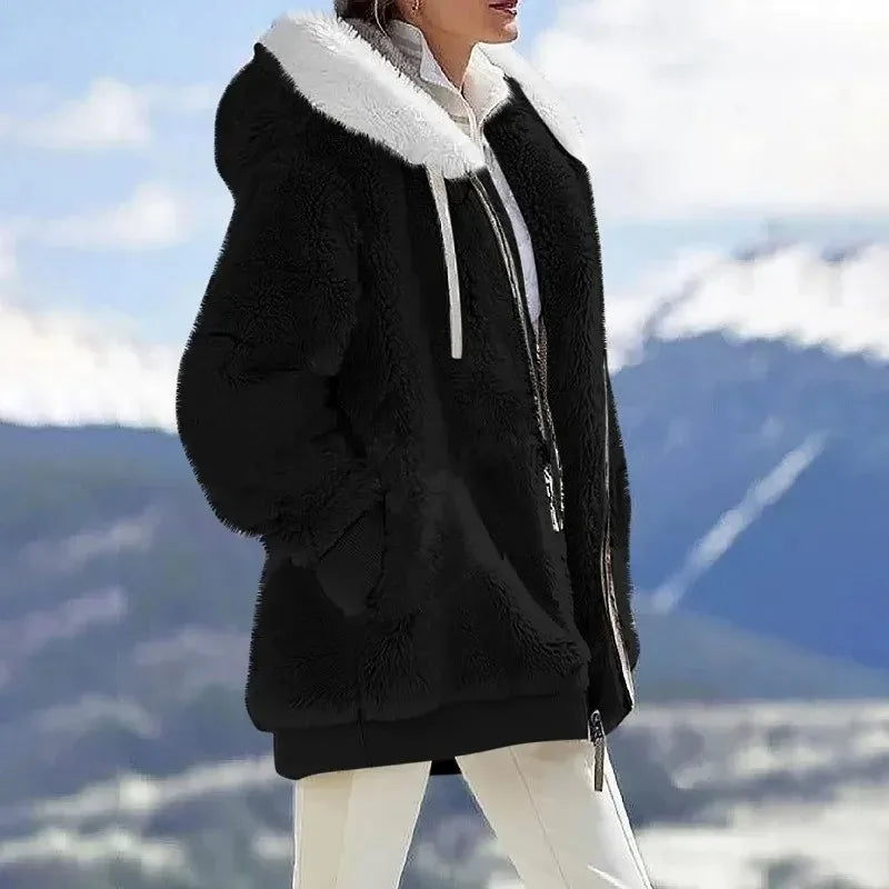 Isabella™| Winter Jacket with Hood and Zip