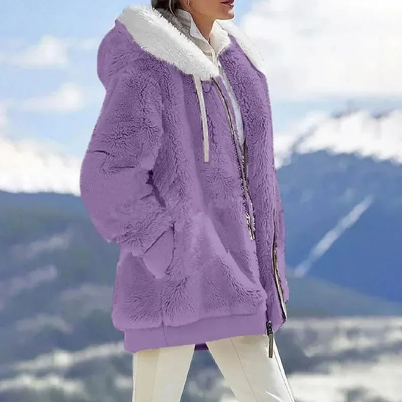 Isabella™| Winter Jacket with Hood and Zip