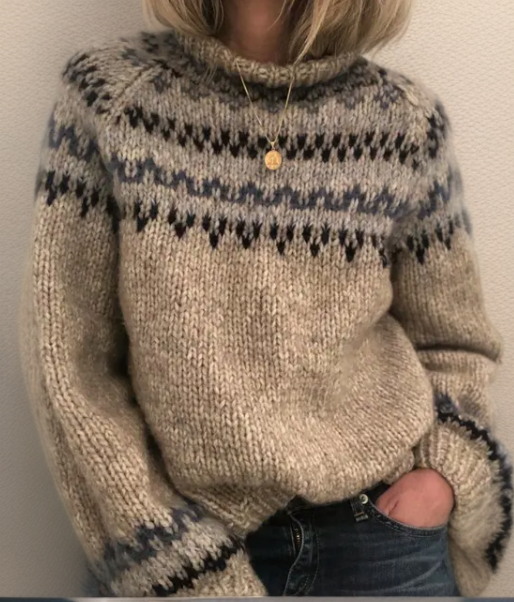 Ashley | Vintage Handcrafted Icelandic Jumper