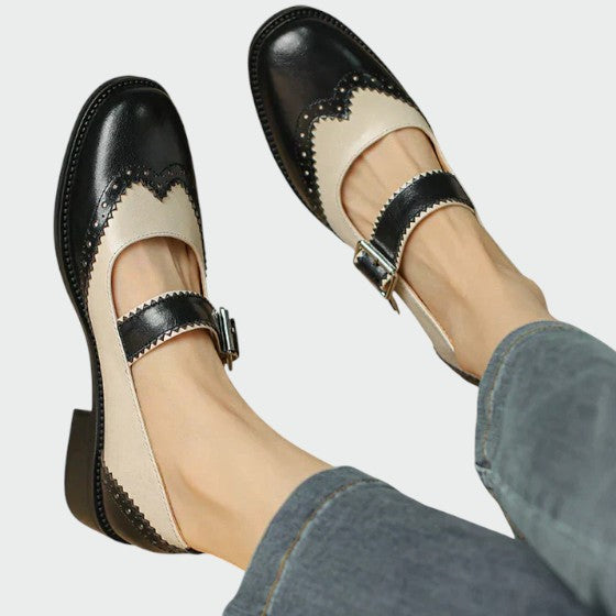 Nora Beau | Leather Mary Janes