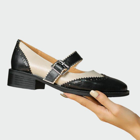Nora Beau | Leather Mary Janes