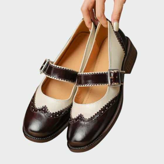 Nora Beau | Leather Mary Janes