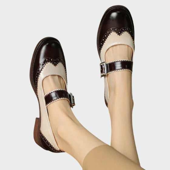 Nora Beau | Leather Mary Janes