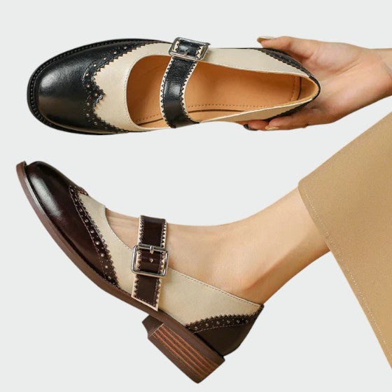 Nora Beau | Leather Mary Janes