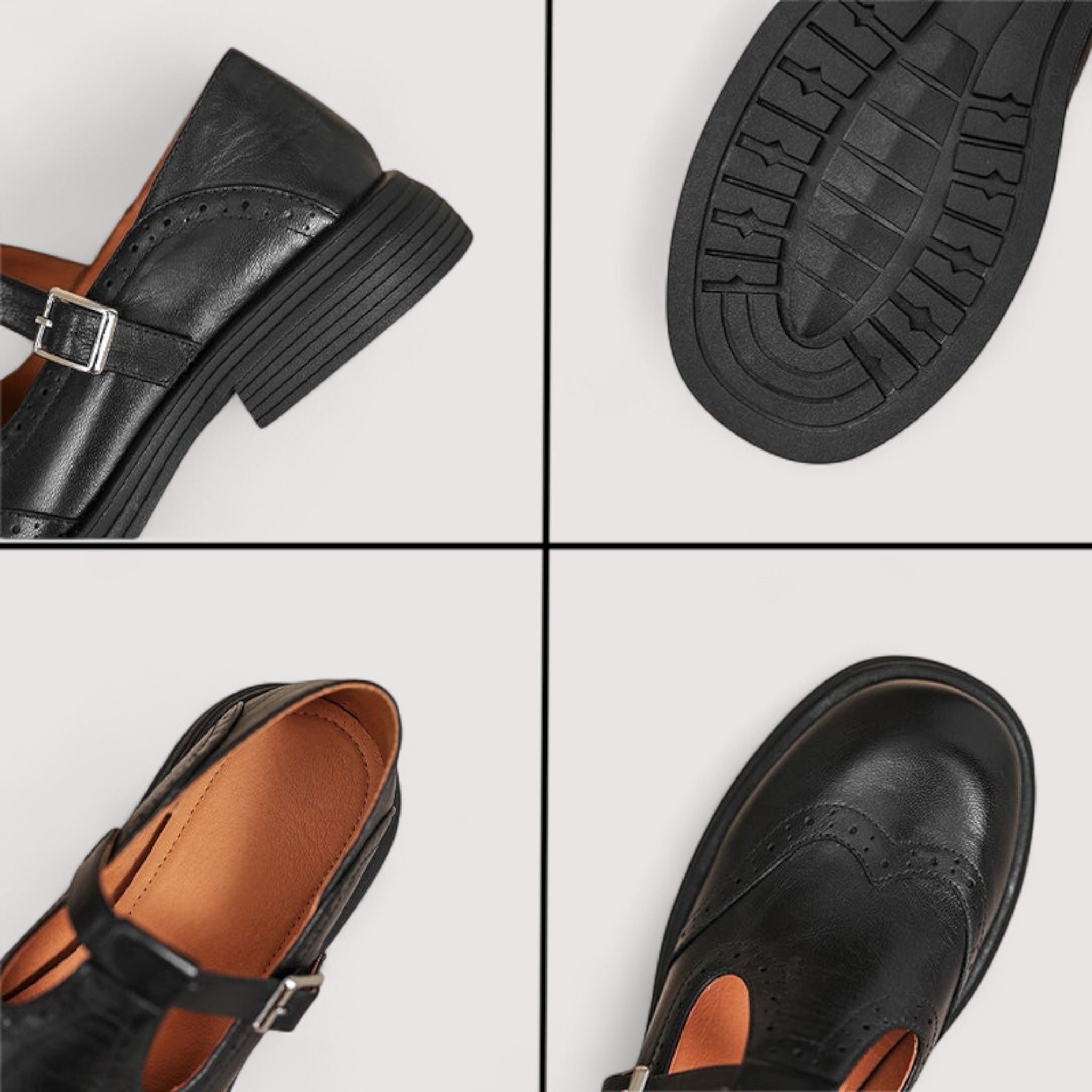 Louisa | Elegant Leather Mary Jane Shoes