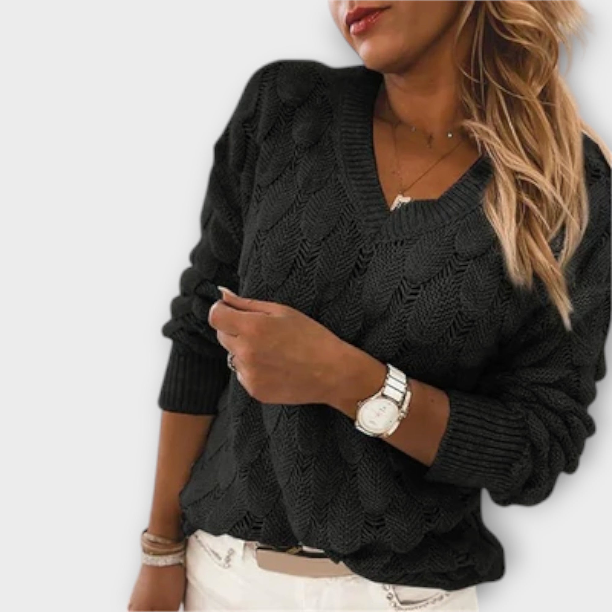 Noemier | V-Neck Jumper