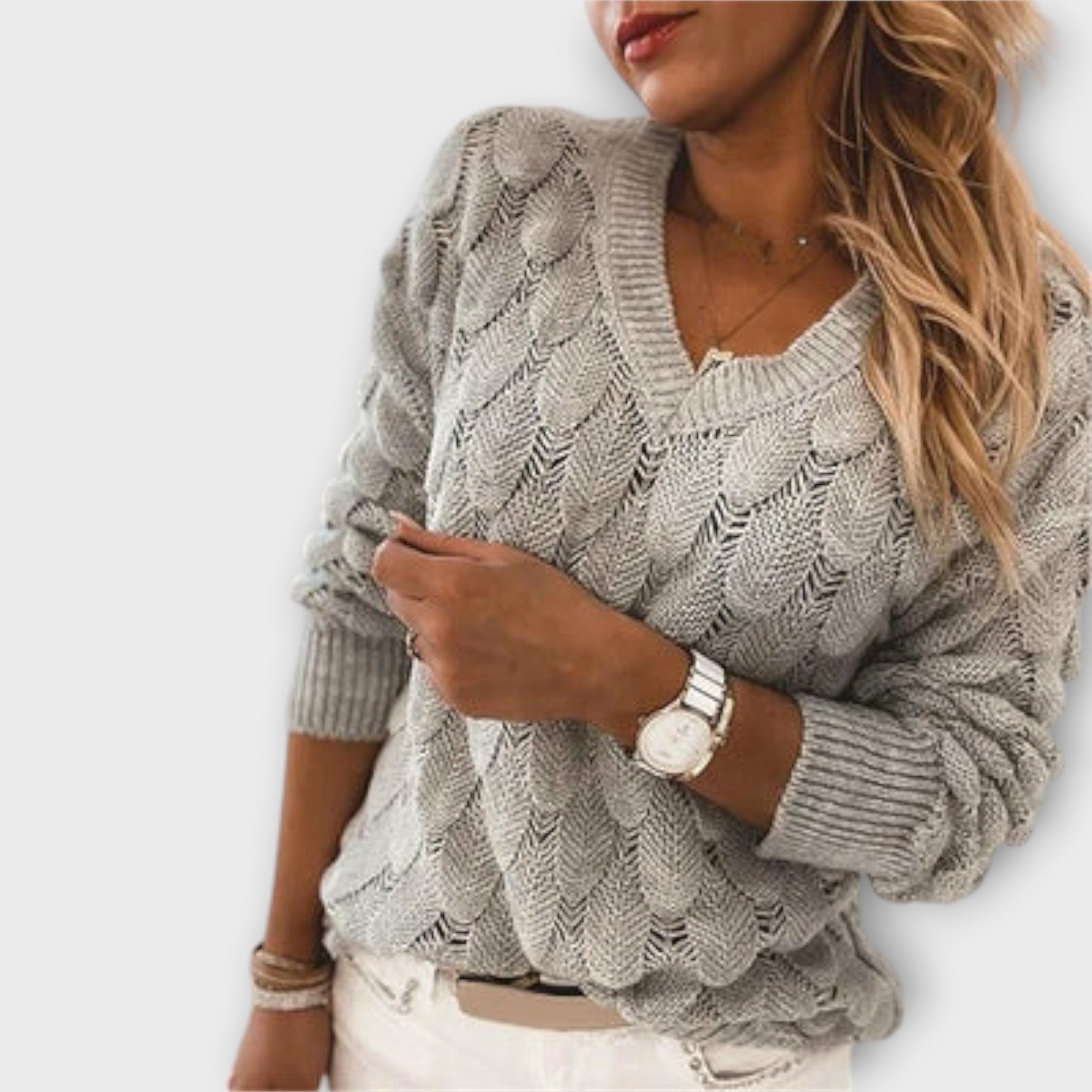 Noemier | V-Neck Jumper