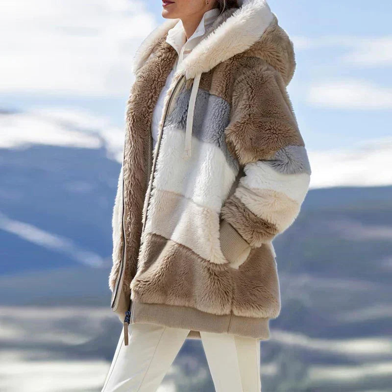 Isabella™| Winter Jacket with Hood and Zip